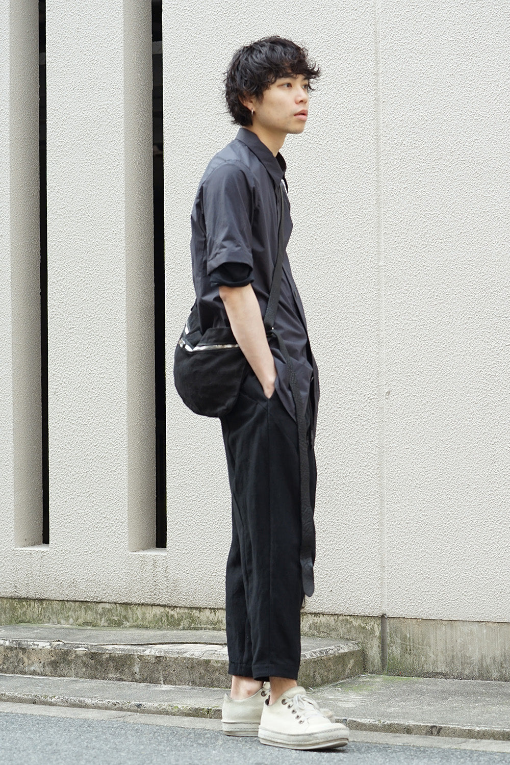 Body Bag Linen - Black