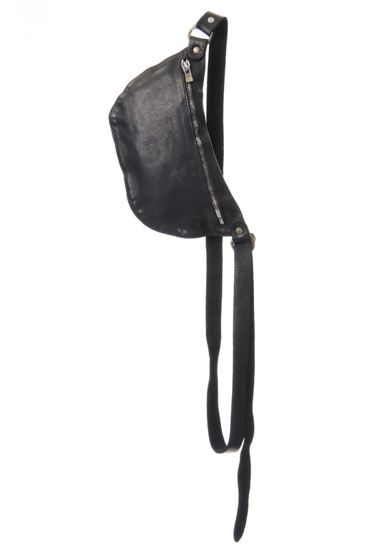 Belt Bag Soft Horse Full Grain Leather BLK/T - Q100