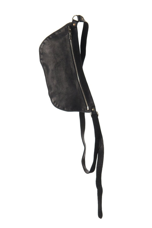 Belt Bag Q10M Soft Horse Full Grain Leather Black