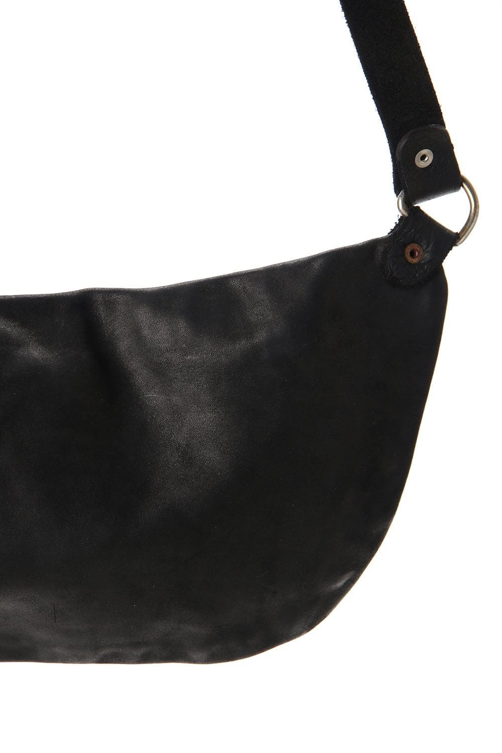 Belt Bag Q10M Soft Horse Full Grain Leather Black