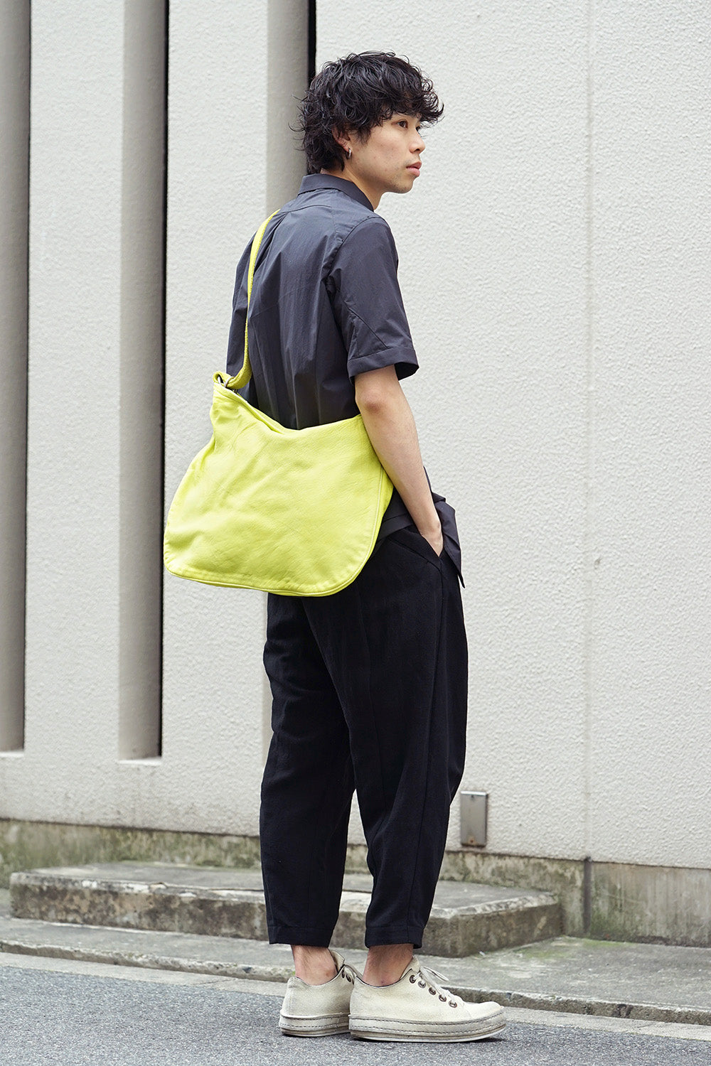 Leather Shoulder Bag Soft Horse Full Grain Leather - CO47T