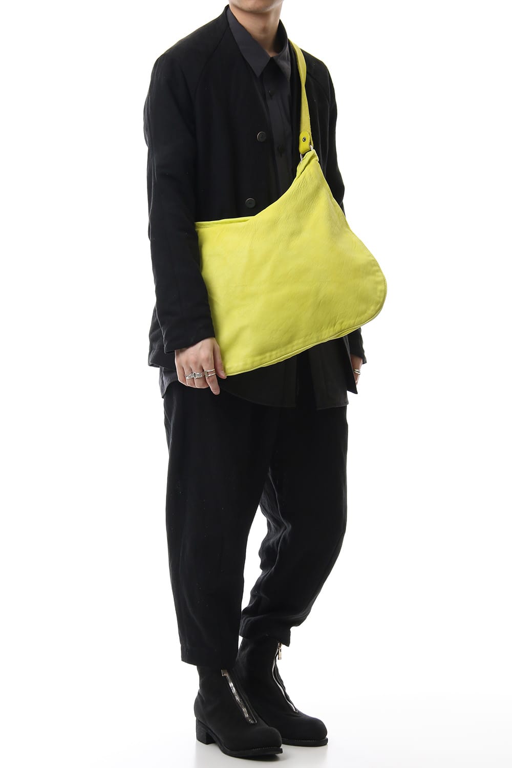 Leather Shoulder Bag Soft Horse Full Grain Leather - CO47T