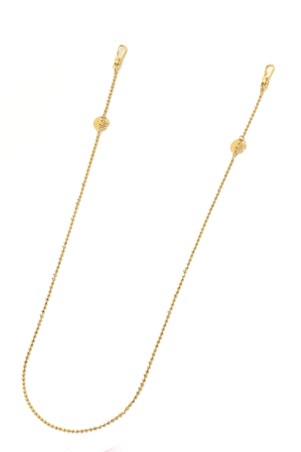 Mask Chain Holder Yellow Gold