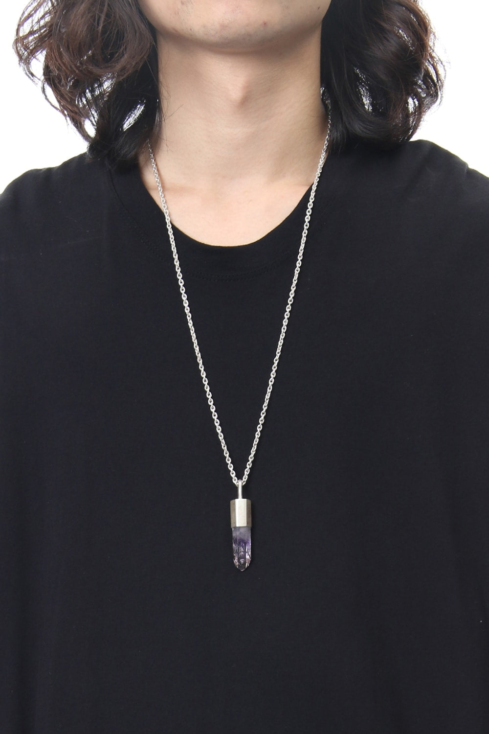 Talisman Necklace SPECIMEN (Brandberg Amethyst Quartz)