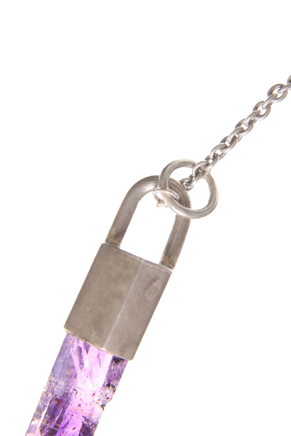 Talisman Necklace SPECIMEN (Brandberg Amethyst Quartz, DA+BAQ)