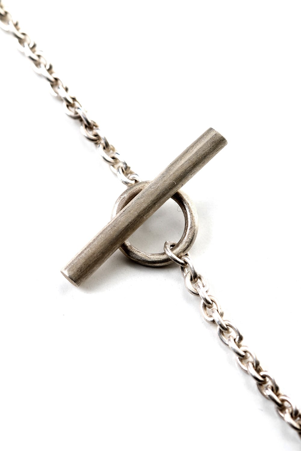 Disk Necklace SPECIMEN (Amethyst Stalactite Cross Section MA+AME)