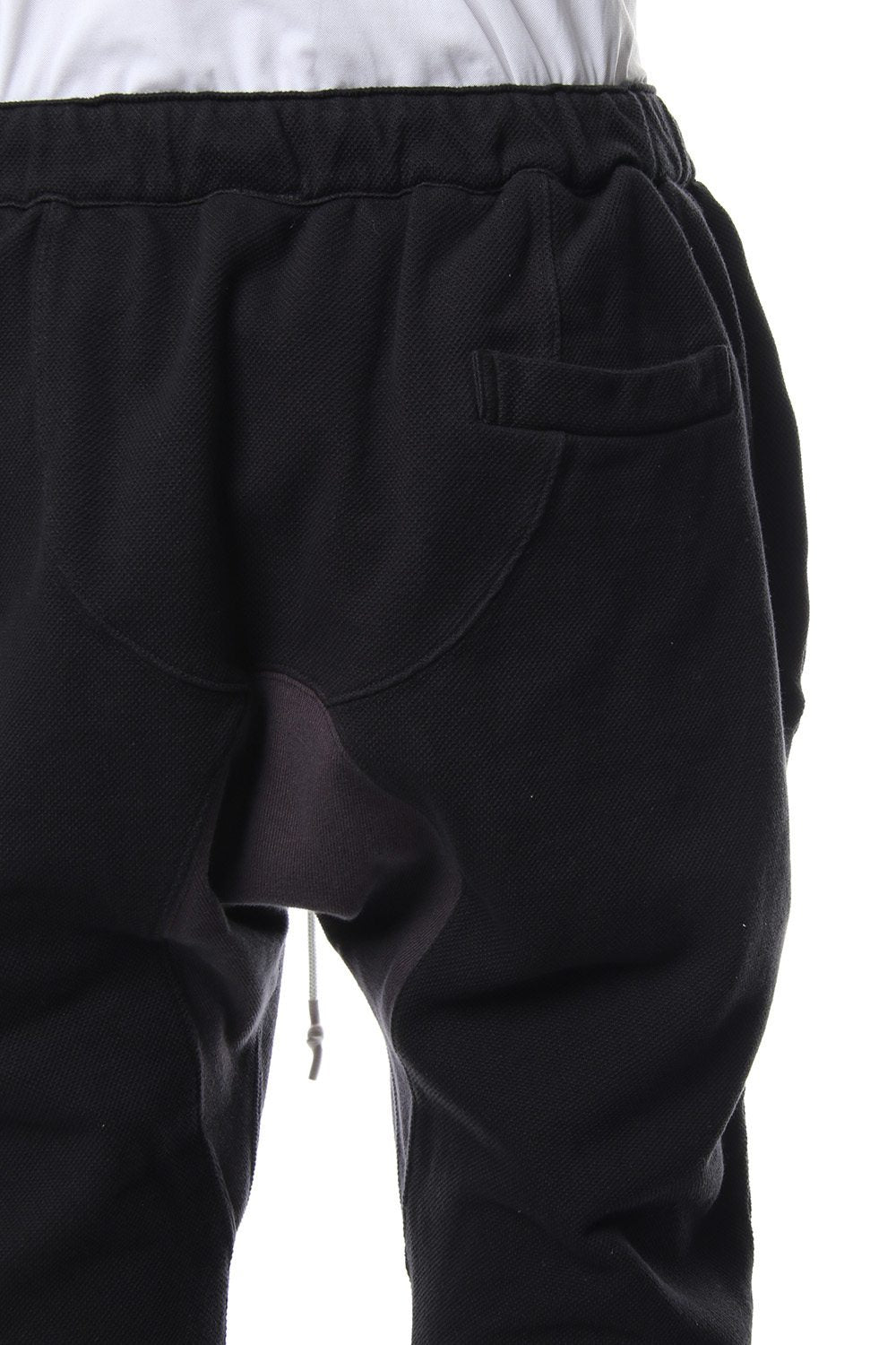 Seed Stitch Fleece Cold Dye Sarrouel Jersey Pants R+028