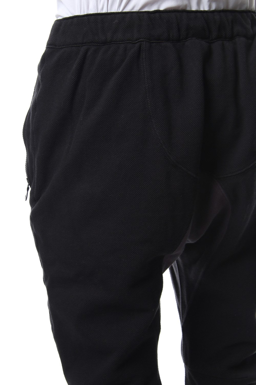 Seed Stitch Fleece Cold Dye Sarrouel Jersey Pants R+028