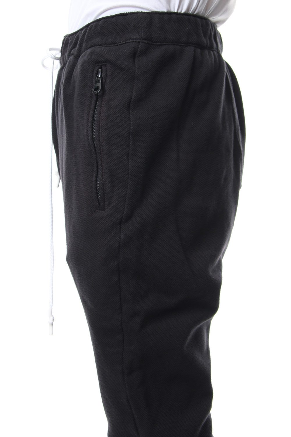 Seed Stitch Fleece Cold Dye Sarrouel Jersey Pants R+028