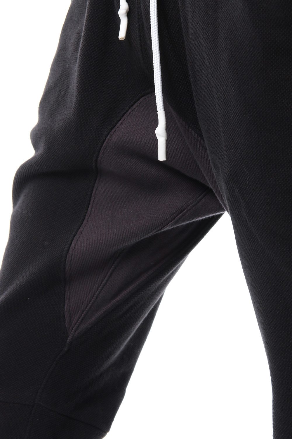 Seed Stitch Fleece Cold Dye Sarrouel Jersey Pants R+028