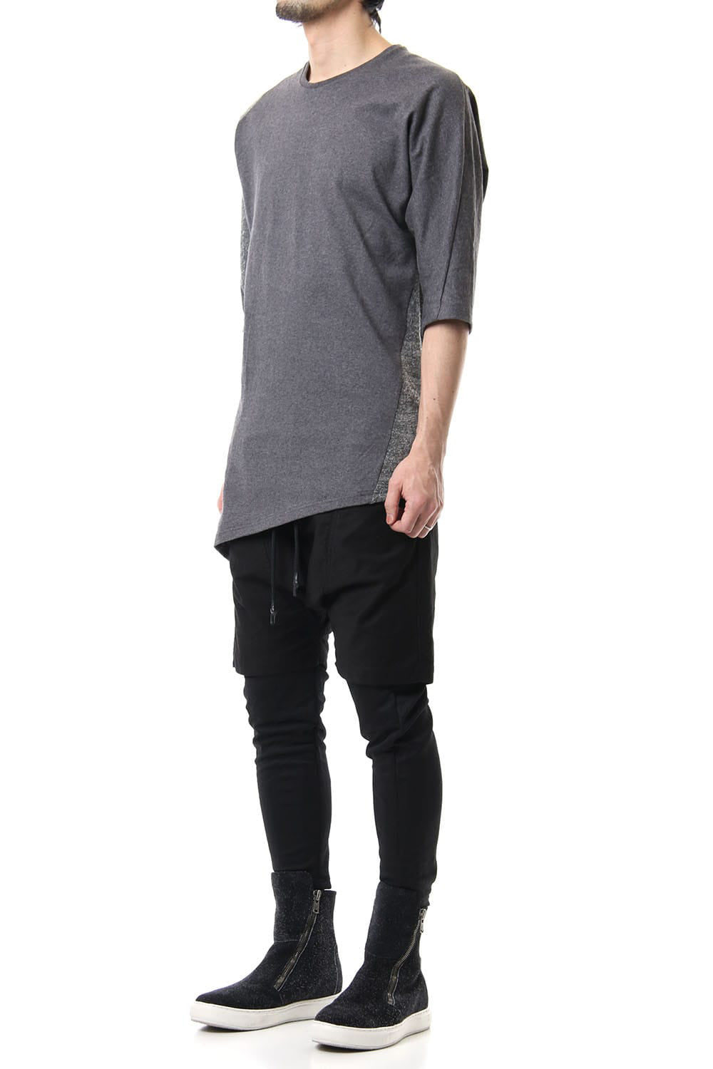 LAYERED SARROUEL PANTS
