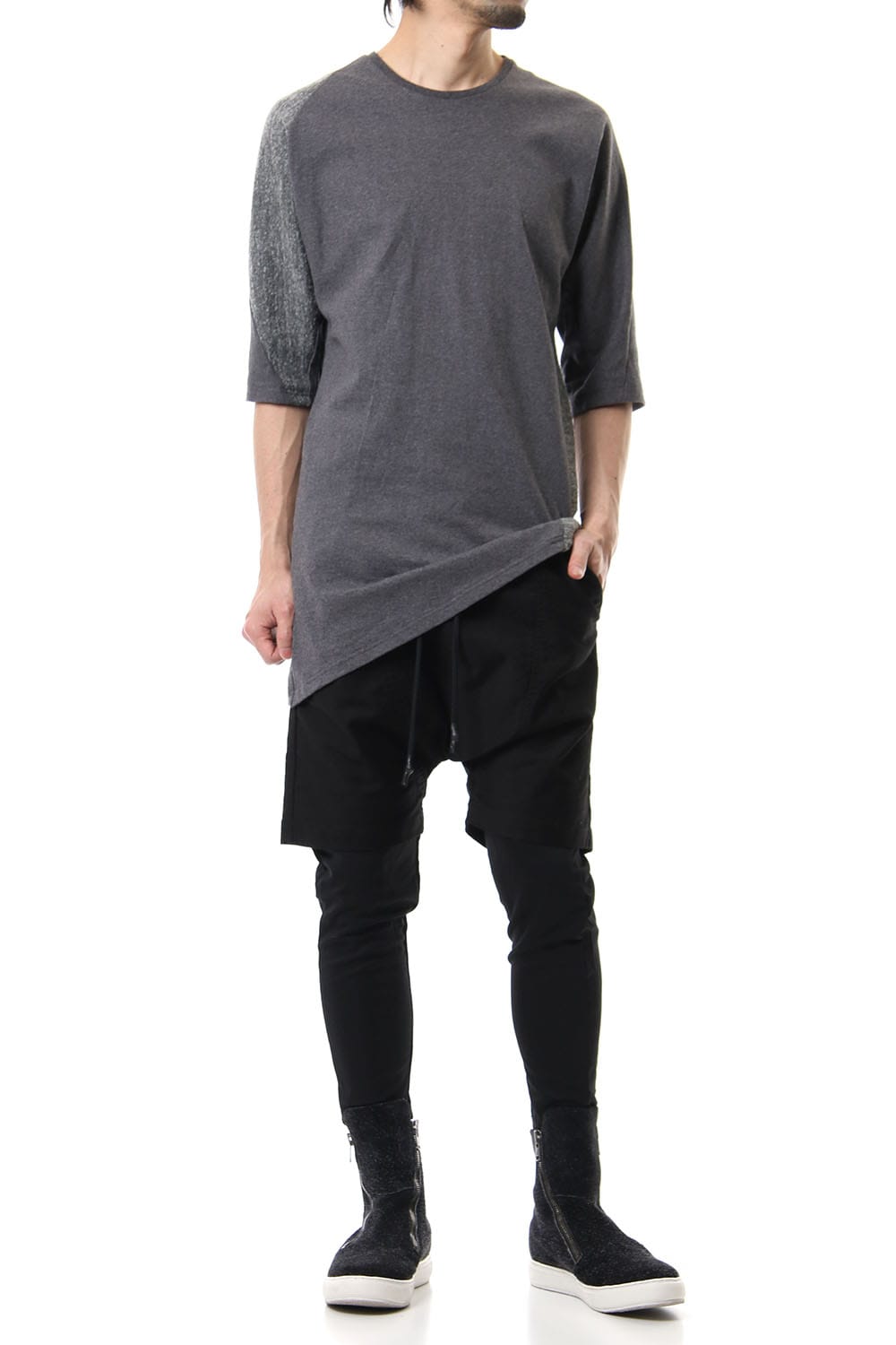 LAYERED SARROUEL PANTS