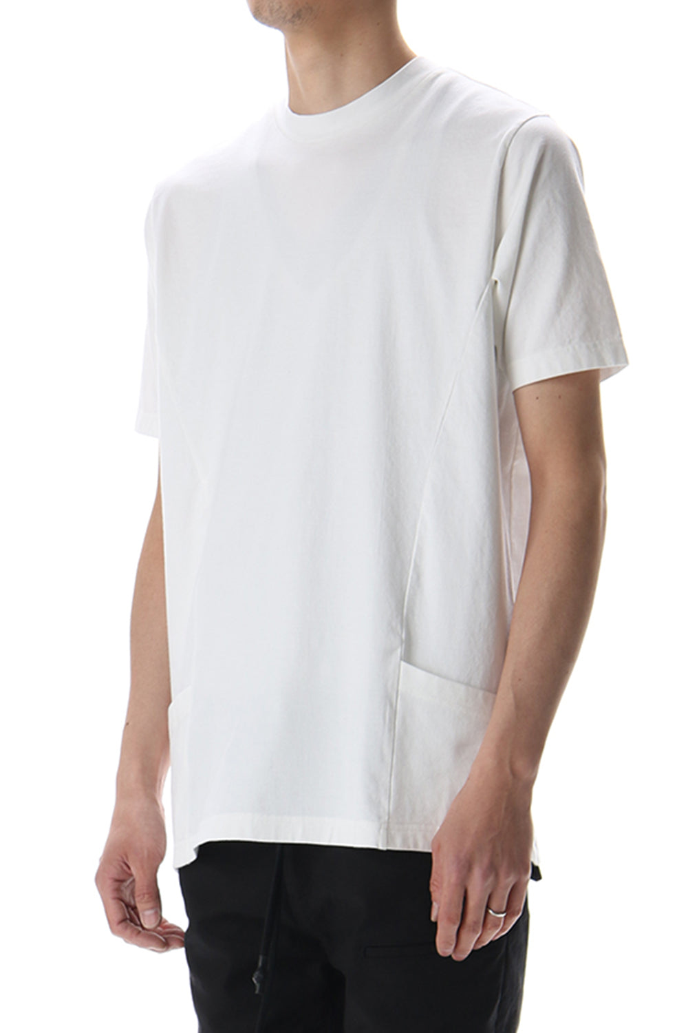 SIDE POCKET-T White