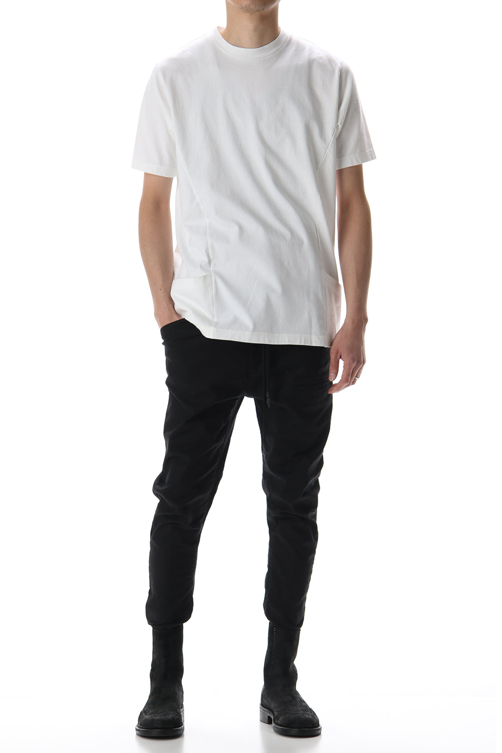 SIDE POCKET-T White