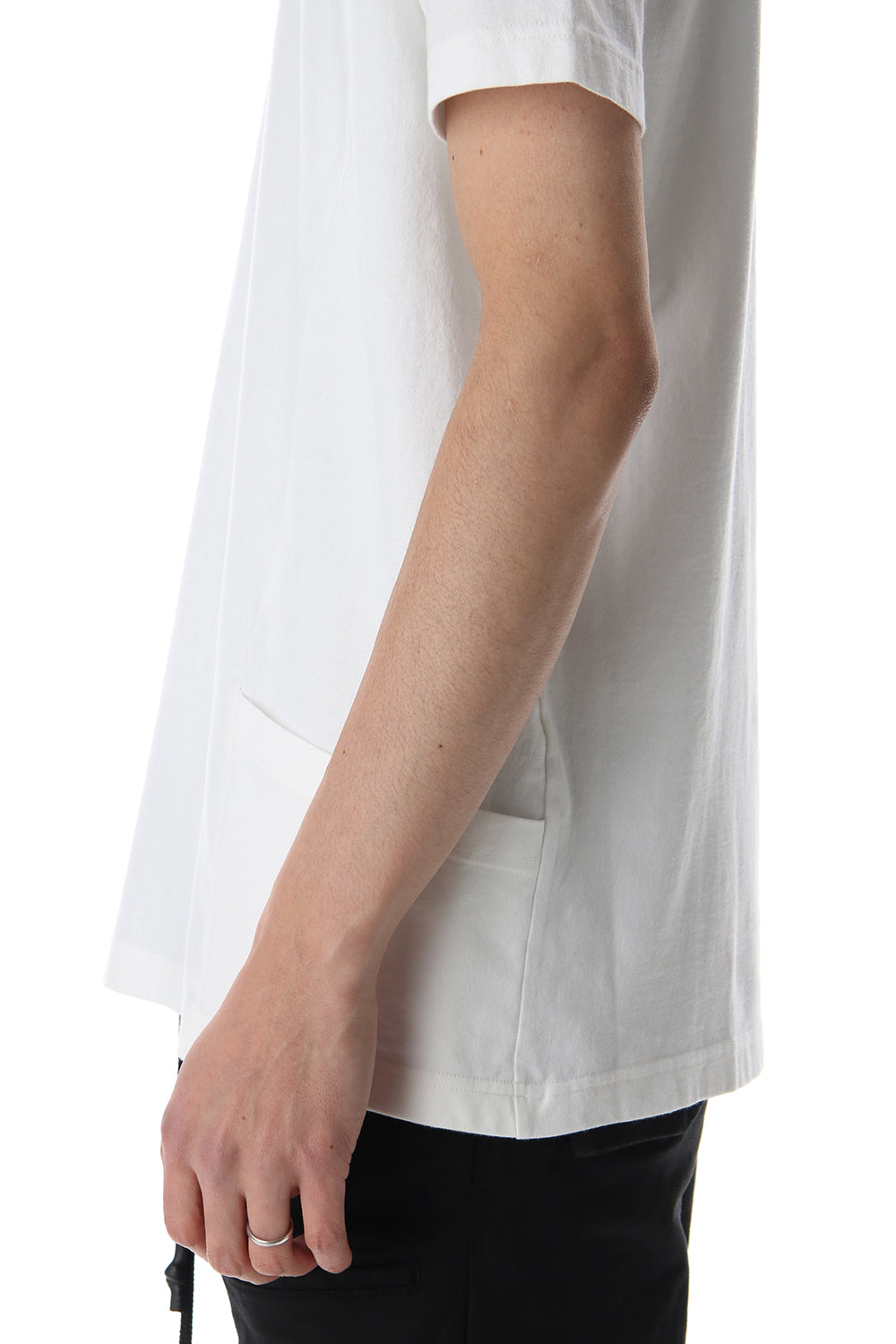 SIDE POCKET-T White