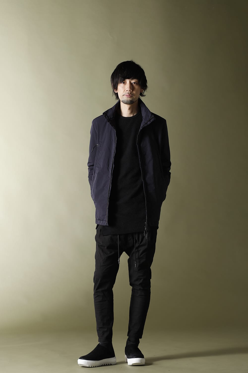 サルエル リネンジャージー