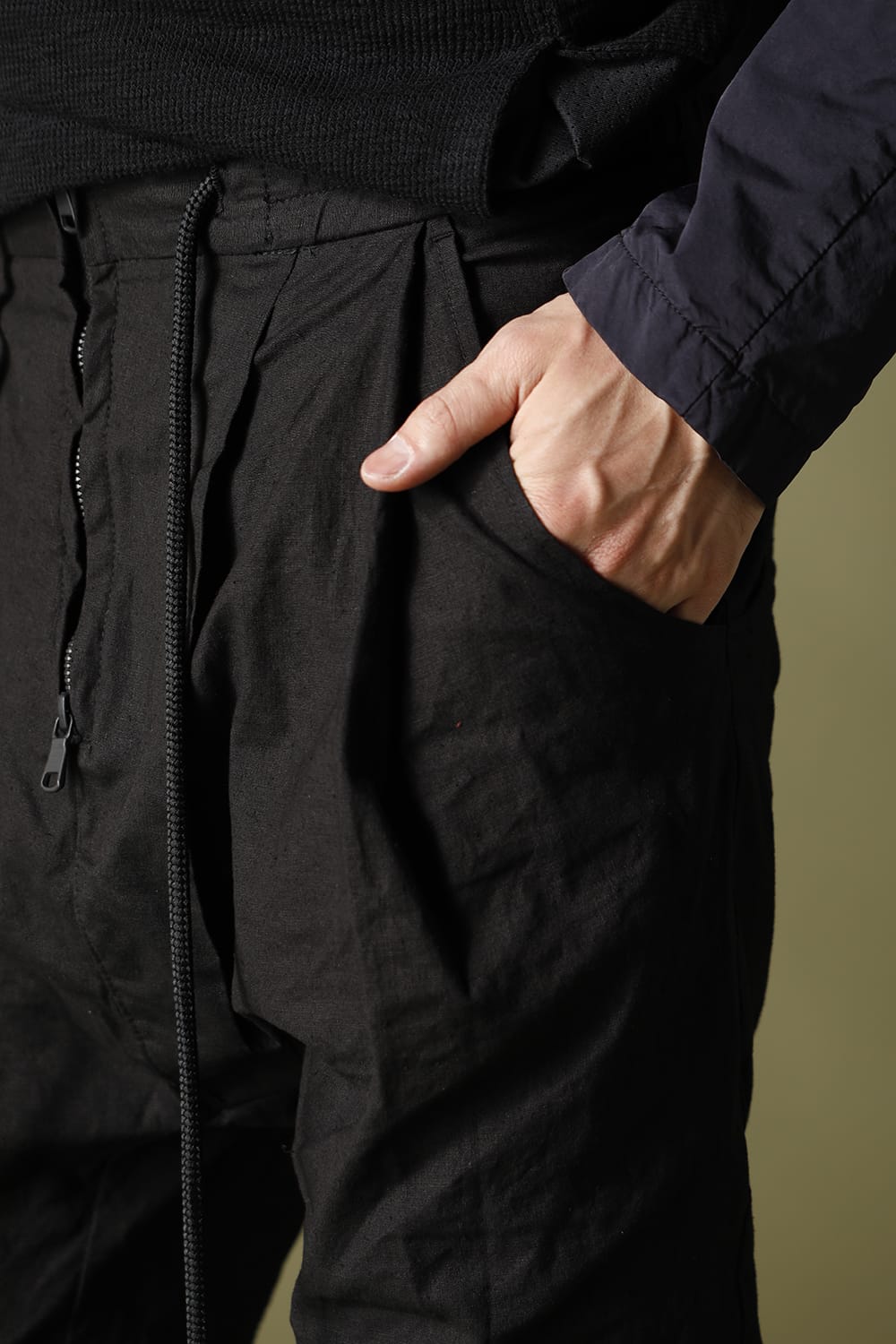 サルエル リネンジャージー