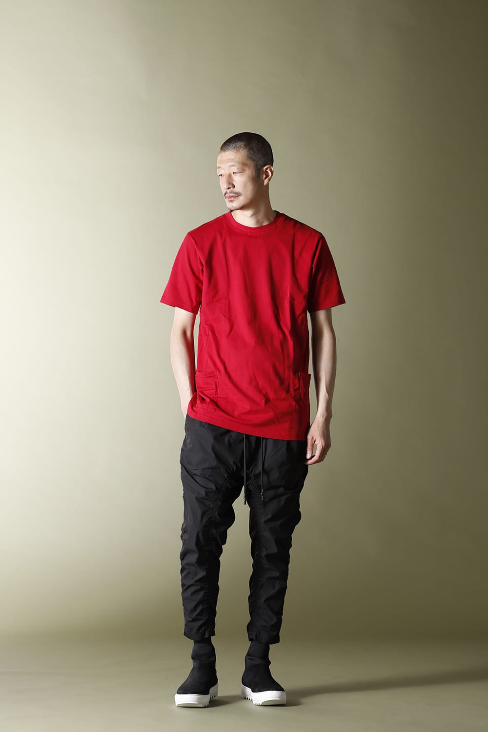 Side Pocket-T Red