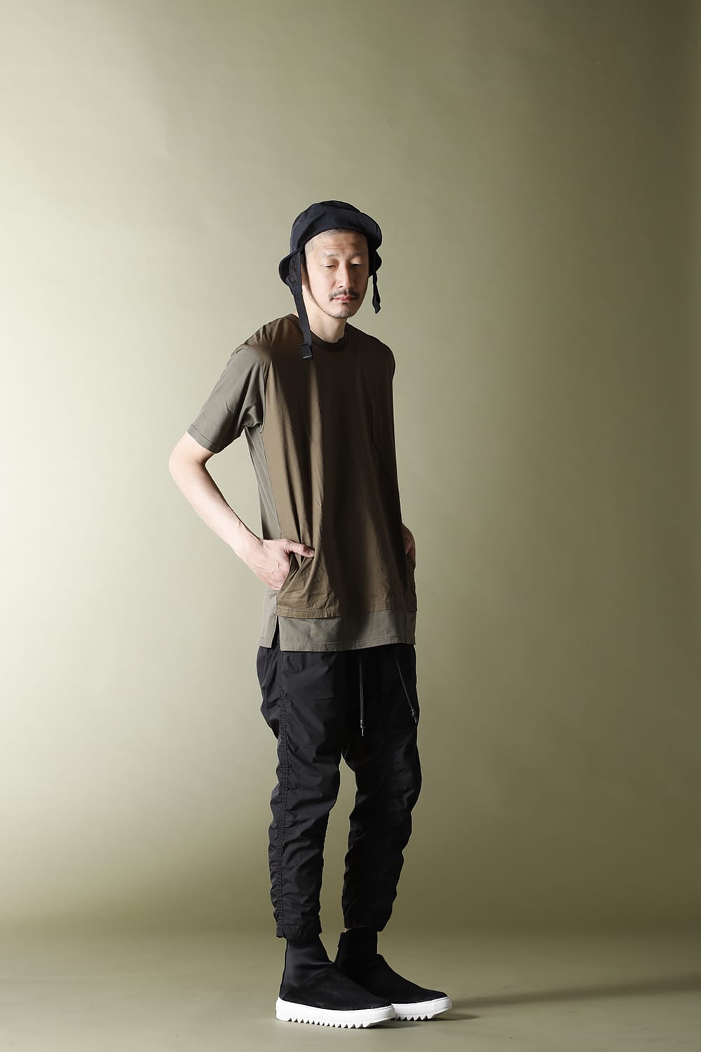 Layered-T Khaki