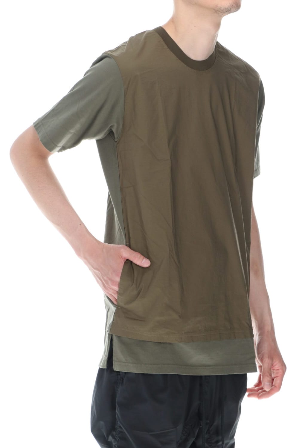 Layered-T Khaki