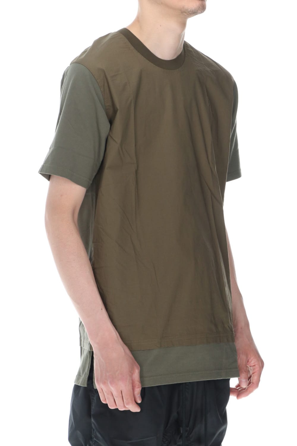 Layered-T Khaki