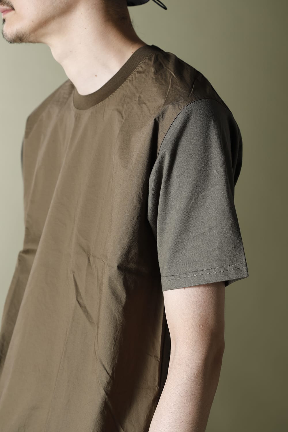 Layered-T Khaki