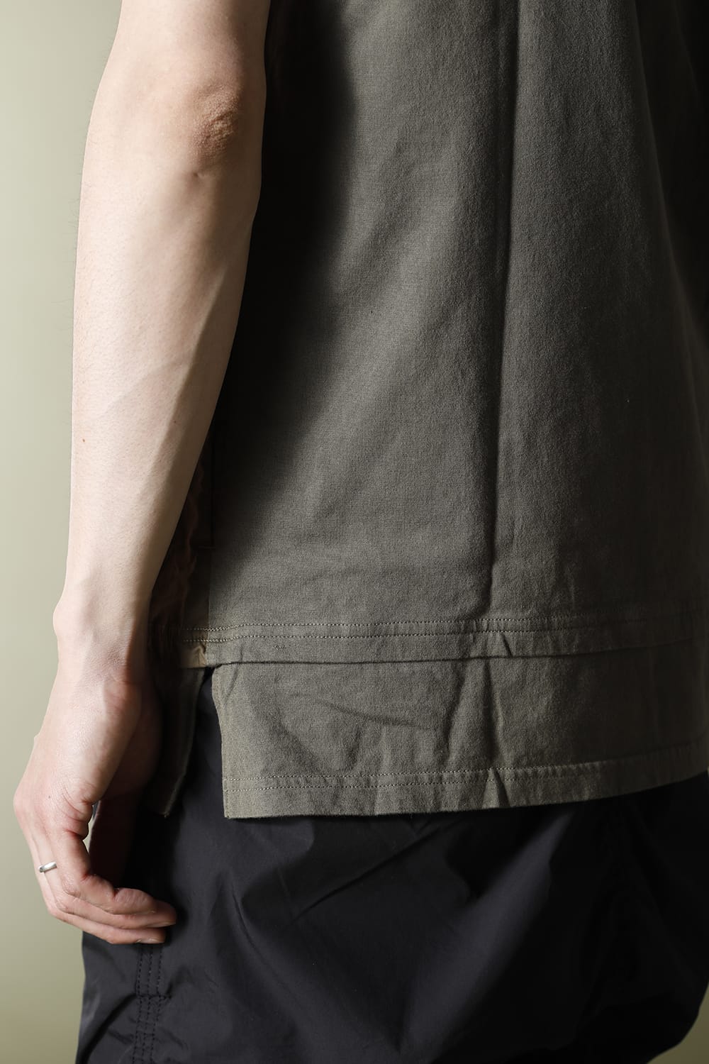 Layered-T Khaki