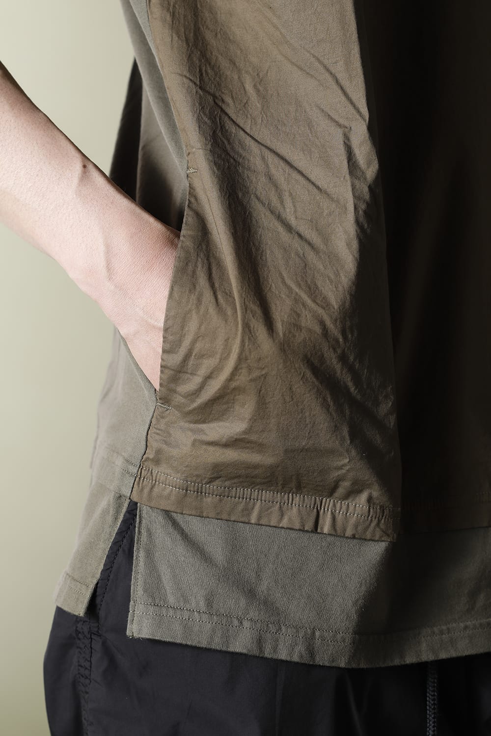 Layered-T Khaki