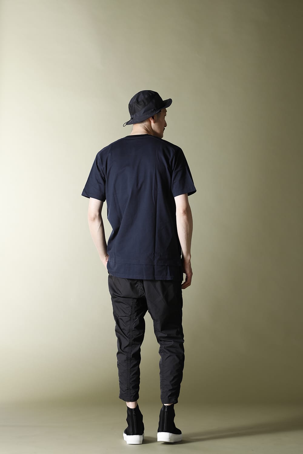 Layered-T Navy