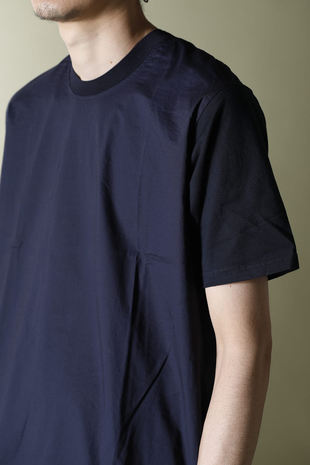 Layered-T Navy