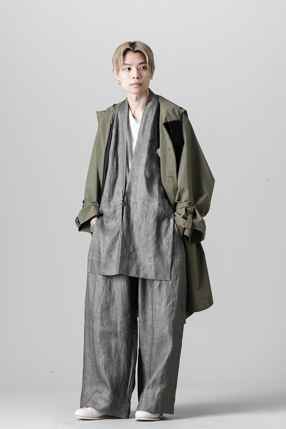 Raincho Melange Army Green