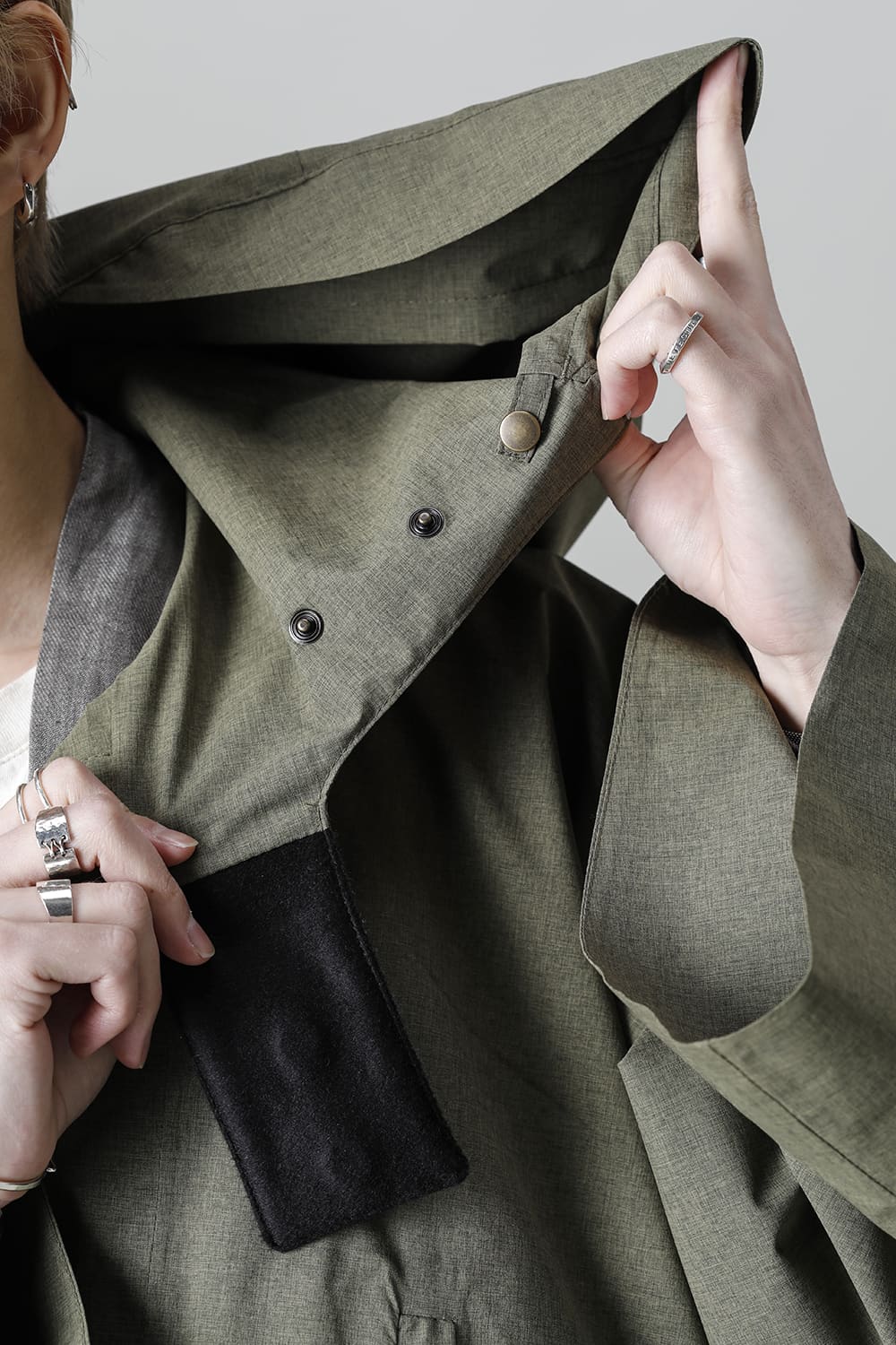 Raincho Melange Army Green