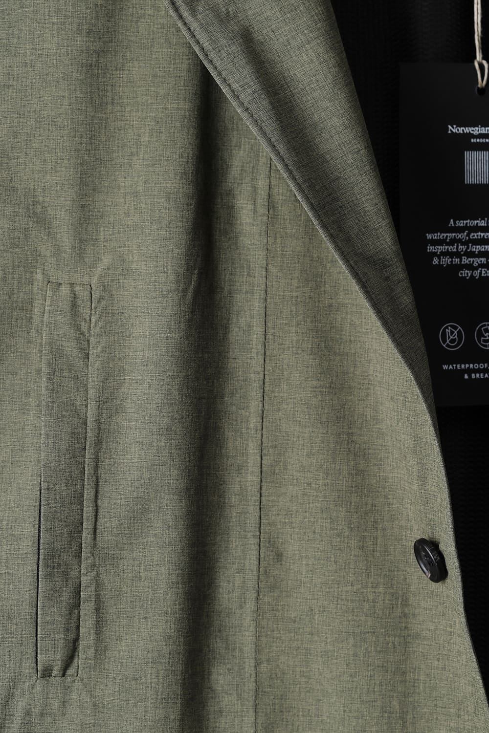 Raincho Melange Army Green