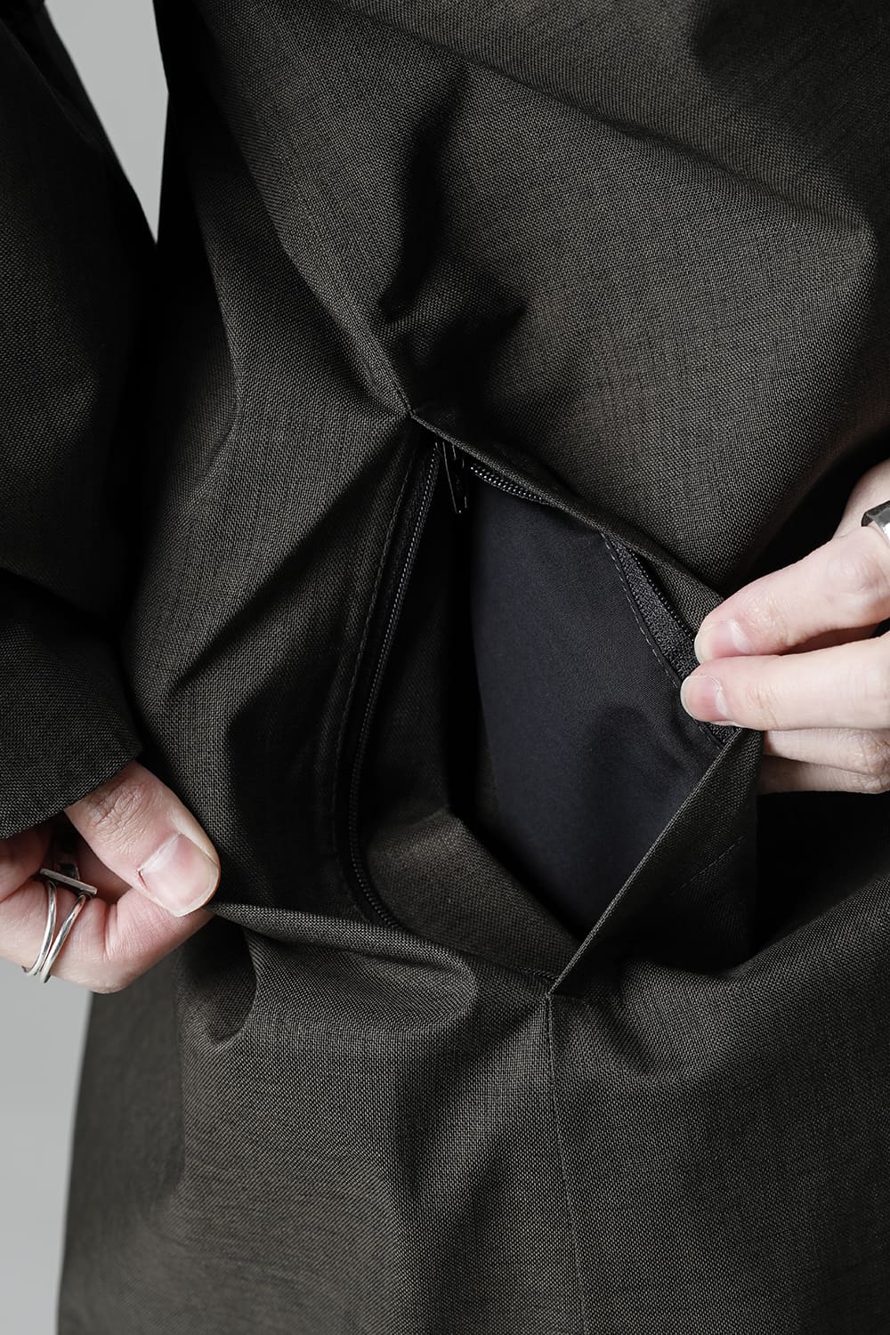 Raincho Mixed Army Green