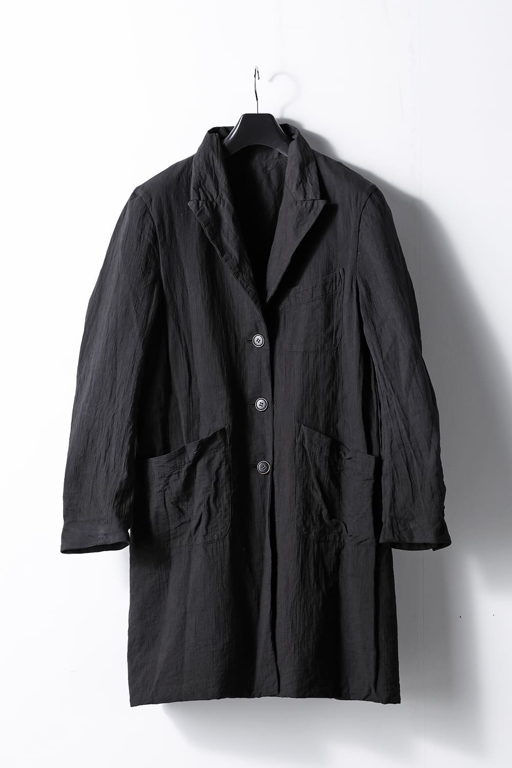 リバーシブルコート ブラック/ブラック