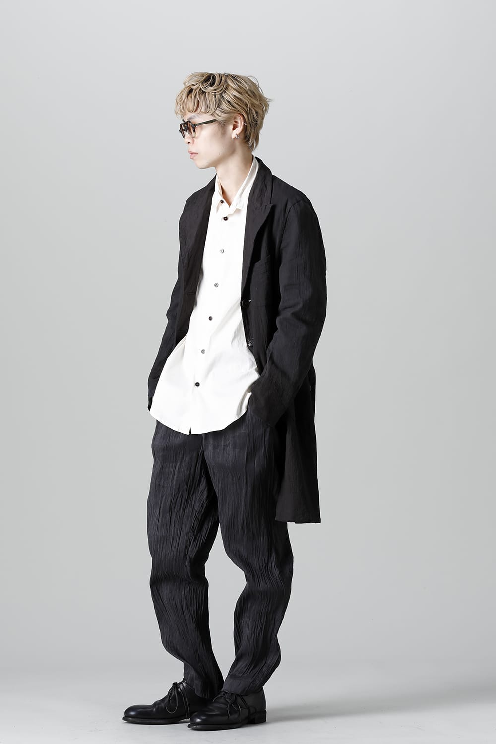 リバーシブルコート ブラック/ブラック