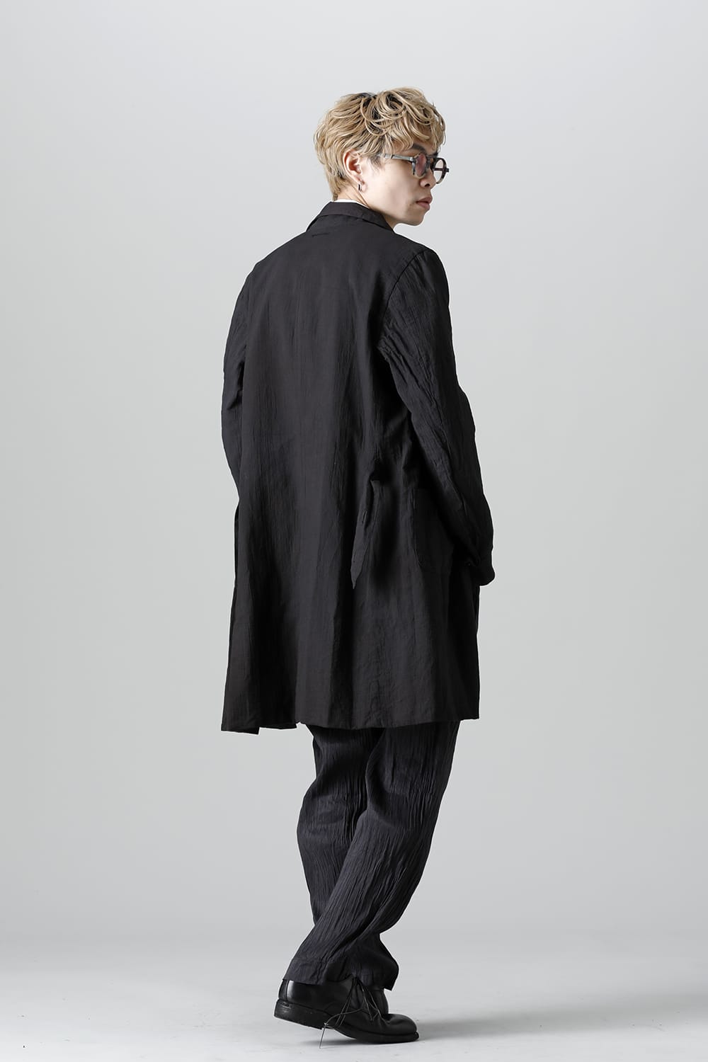 リバーシブルコート ブラック/ブラック