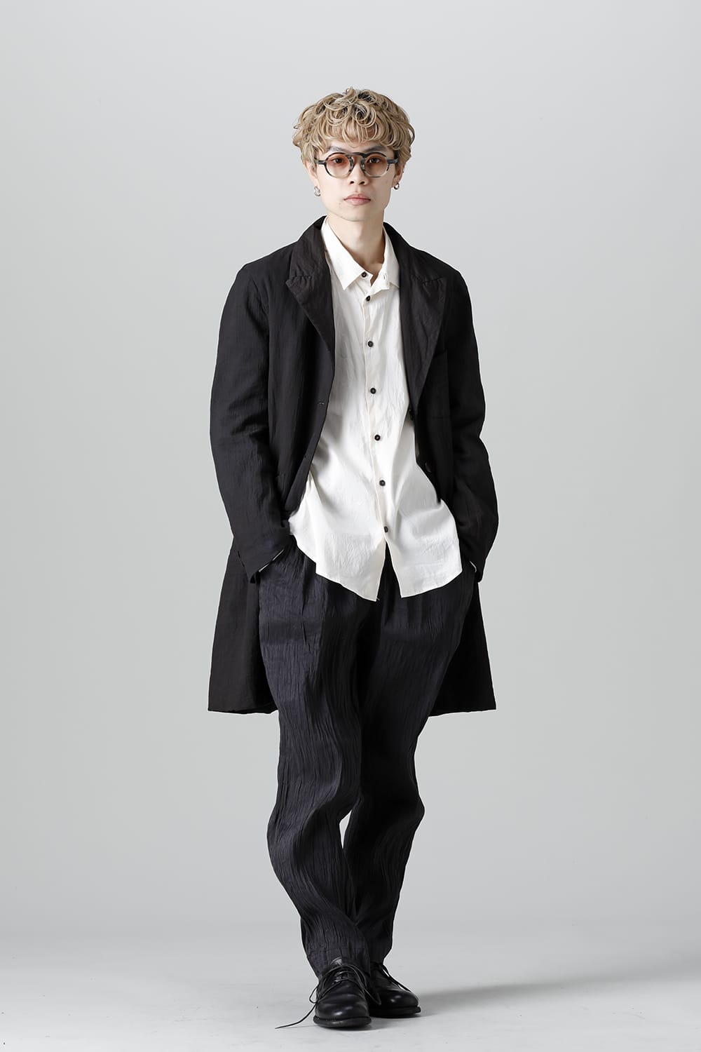 リバーシブルコート ブラック/ブラック