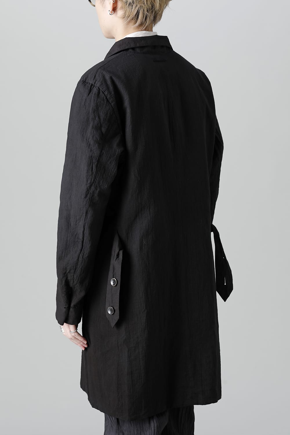 リバーシブルコート ブラック/ブラック