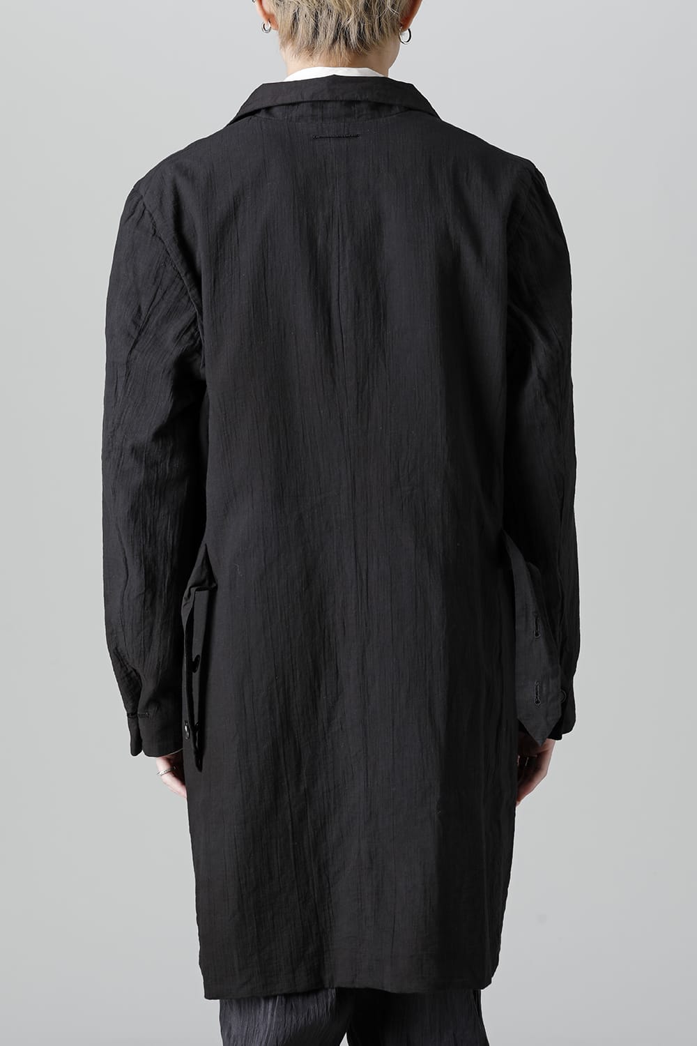 リバーシブルコート ブラック/ブラック