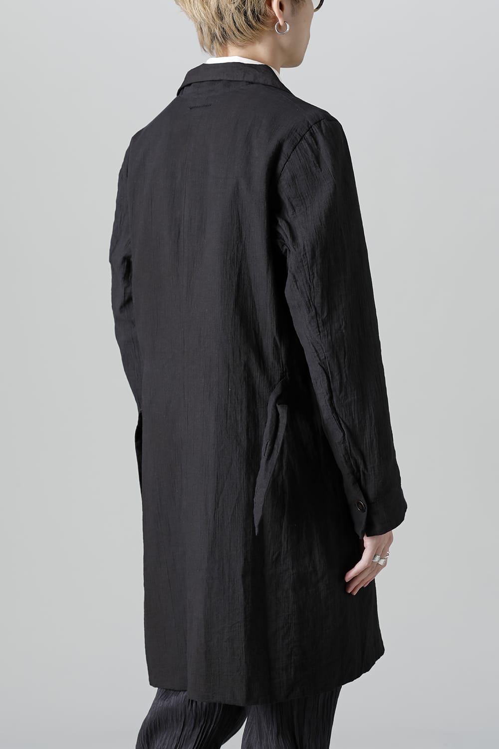 リバーシブルコート ブラック/ブラック