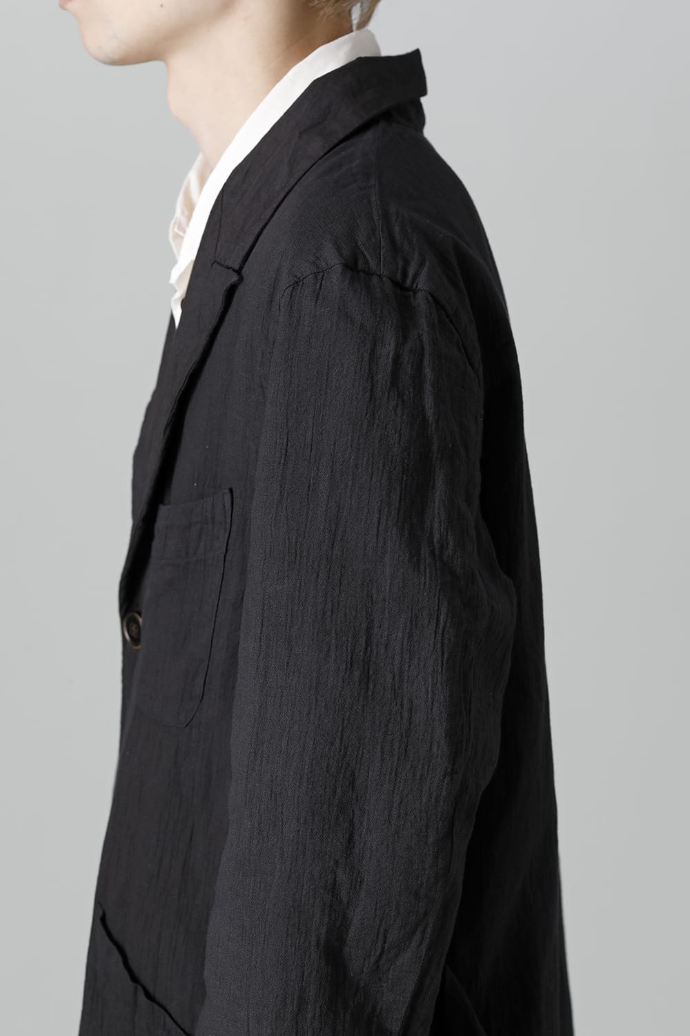 リバーシブルコート ブラック/ブラック