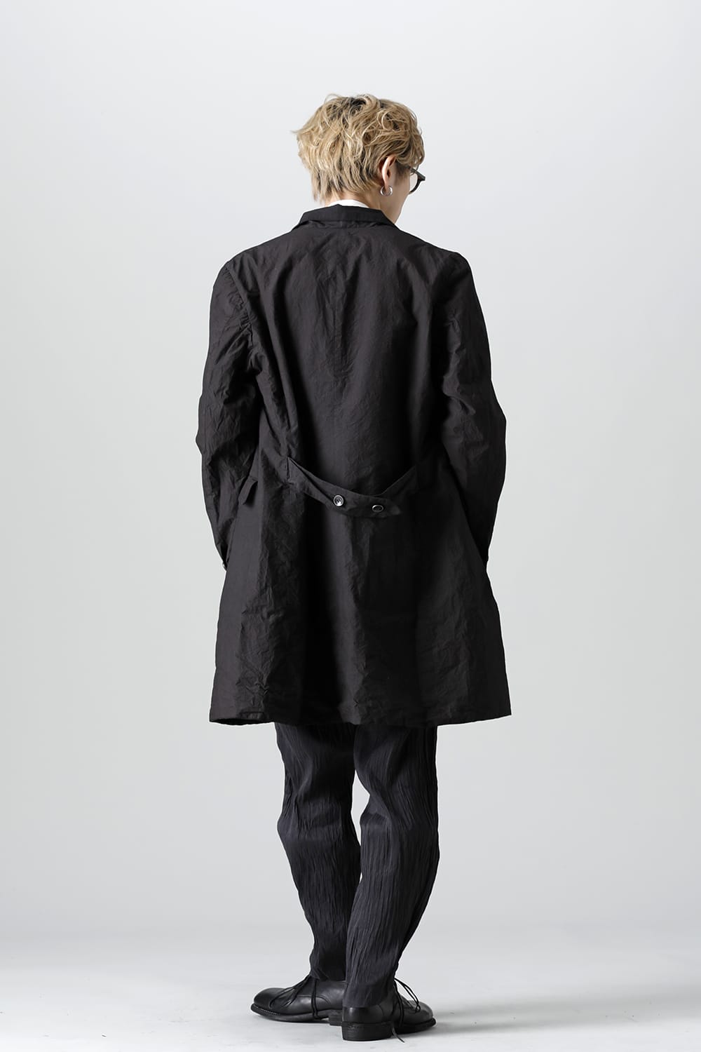 リバーシブルコート ブラック/ブラック