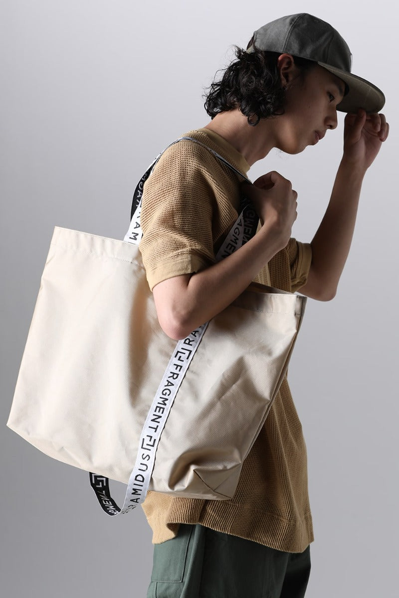 RAMIDUS TOTE BAG (L) Beige