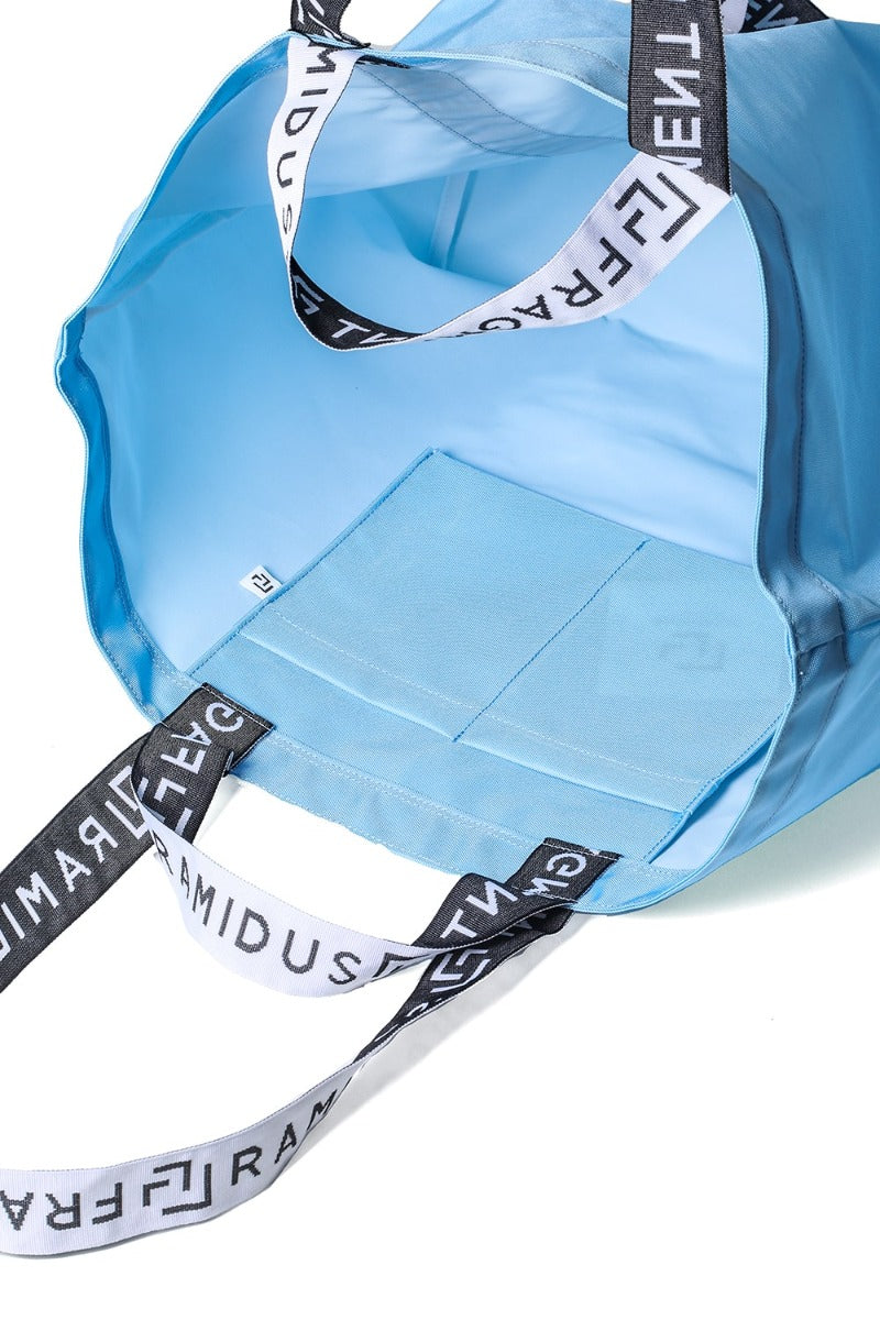 RAMIDUS TOTE BAG (L) Light Blue