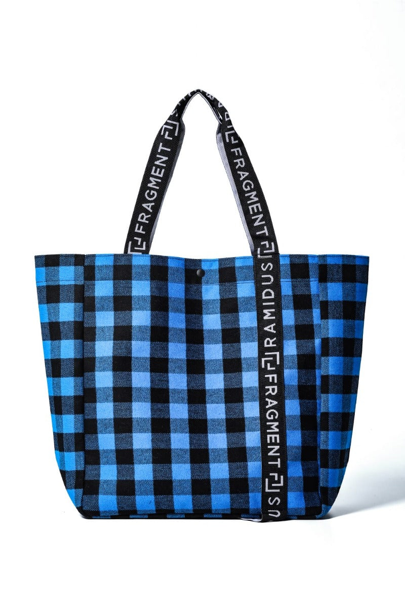 RAMIDUS BOX TOTE BAG (L) Blue
