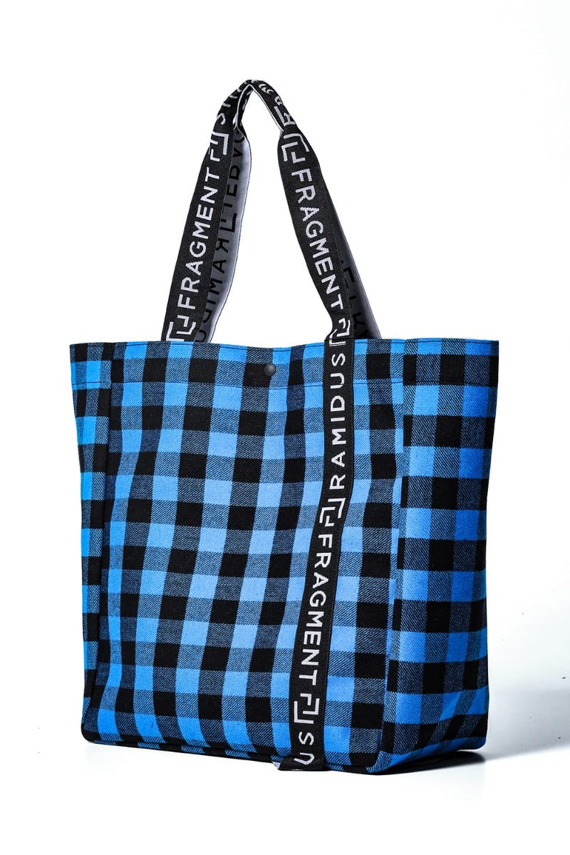 RAMIDUS BOX TOTE BAG (L) Blue