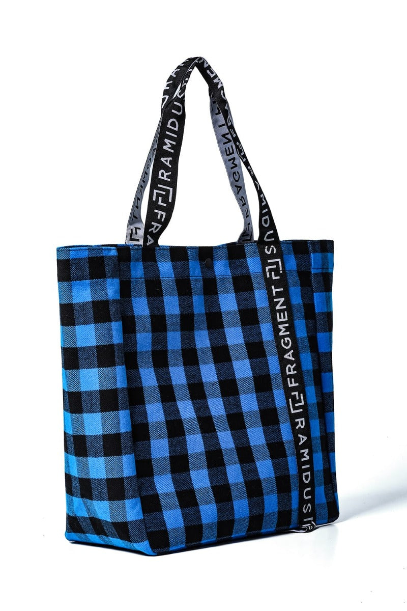 RAMIDUS BOX TOTE BAG (L) Blue