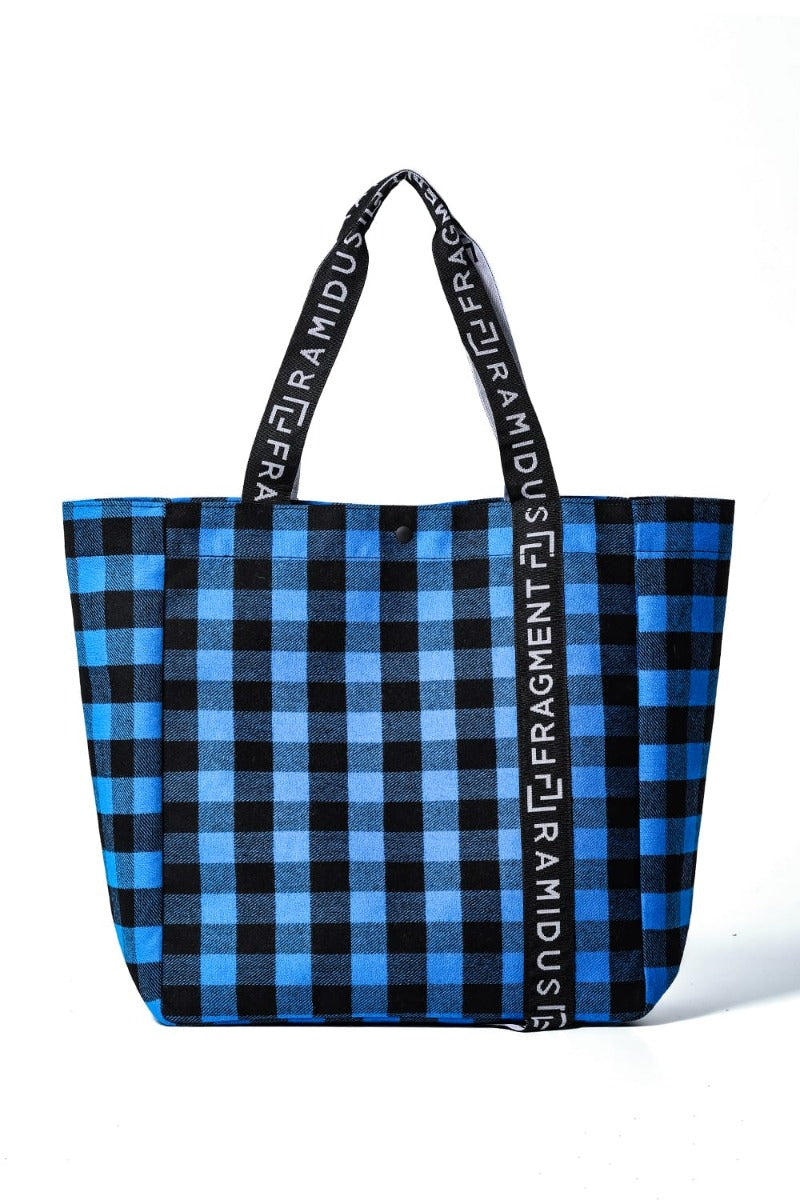 RAMIDUS BOX TOTE BAG (L) Blue