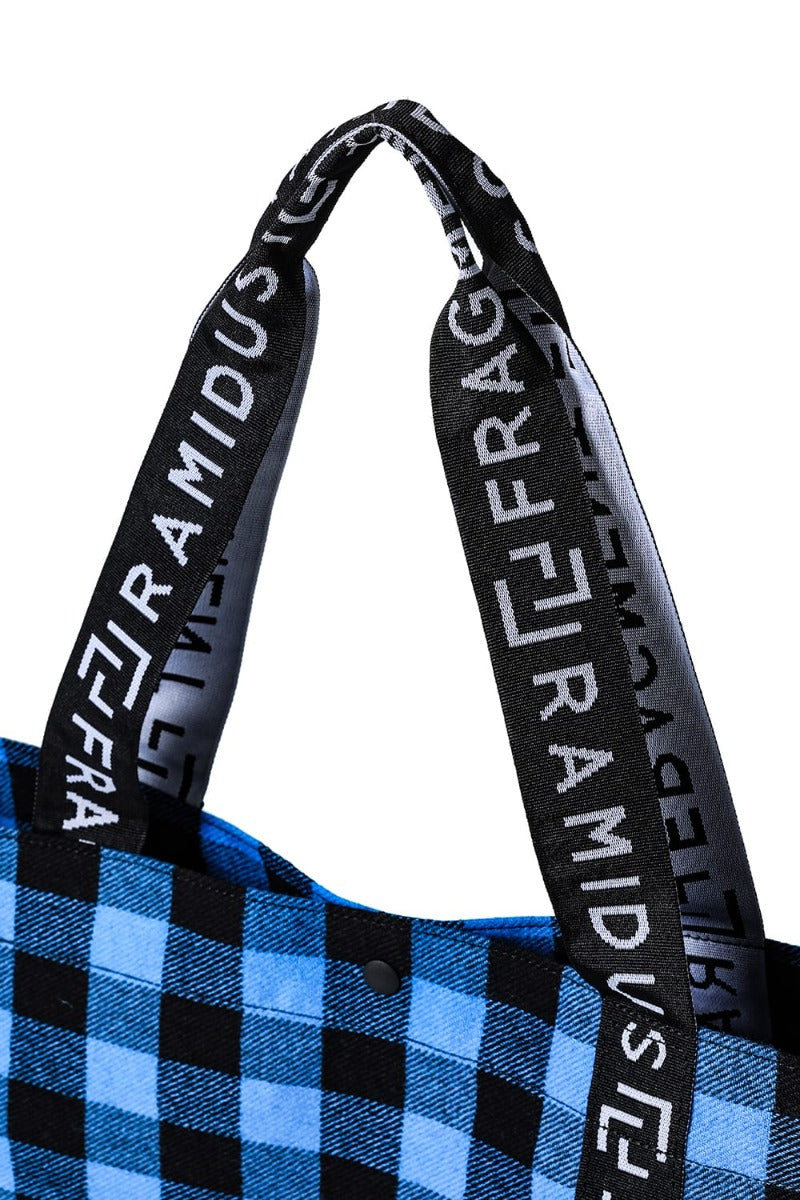 RAMIDUS BOX TOTE BAG (L) Blue